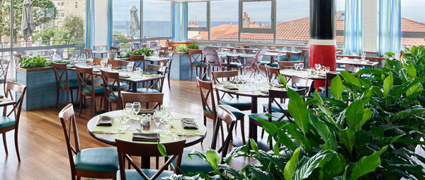 restaurant vue mer pour reception biarritz